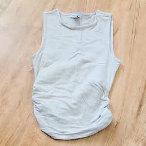 Cream/Light Tan Sleeveless Top Size XS